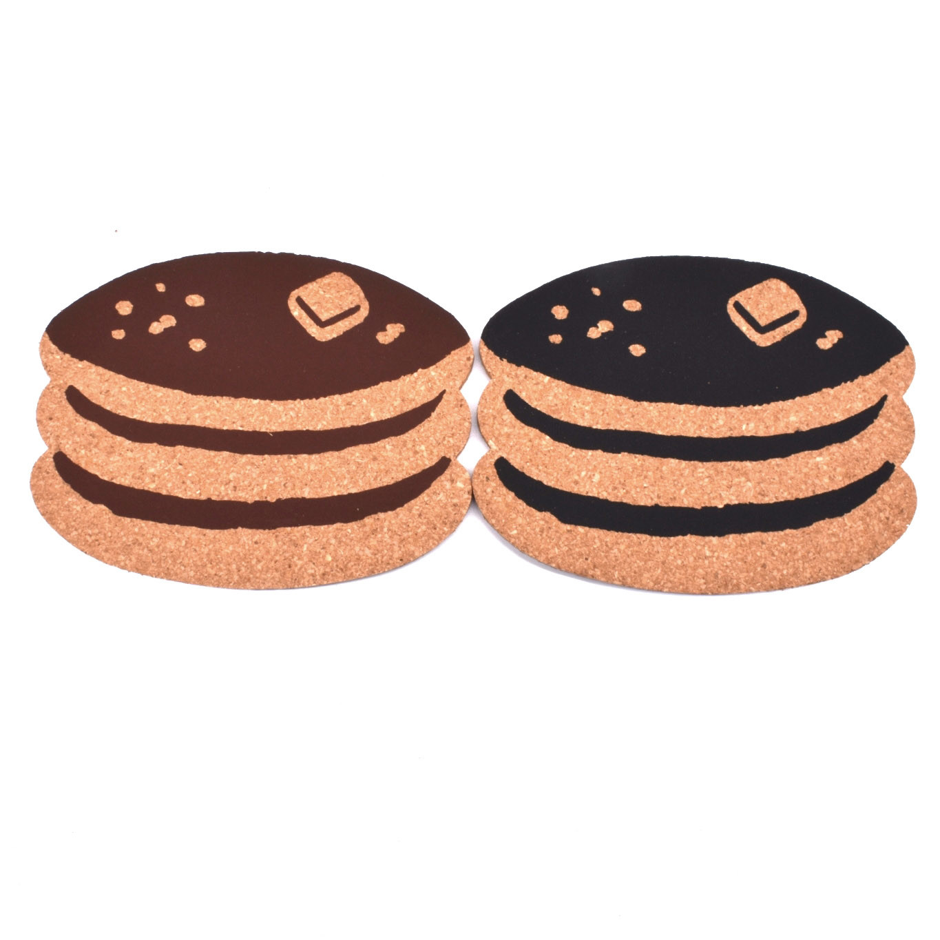 Eco Wine Cork Drink Coasters Bread Shaped For Bar Hot Cold Drink