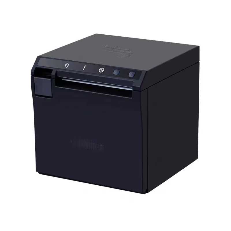 80mm Direct Thermal Receipt BT Printer with USB LAN Serial WIFI in Black and White