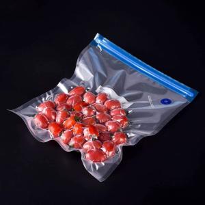 Quality Polyethylene Custom Sous Vide Bags Zipper Vacuum Kitchen Foods 1300ml wholesale