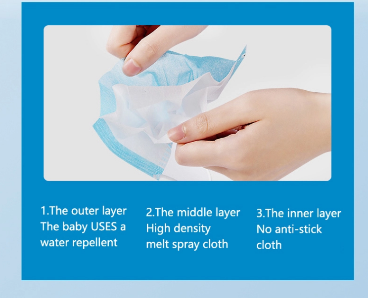 Pediatric Disposable Face Mask 14.5x9cm For Kids