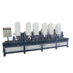Quality 6 head flat grinding sanding machine satin finishing machine hairline finishing machine wholesale
