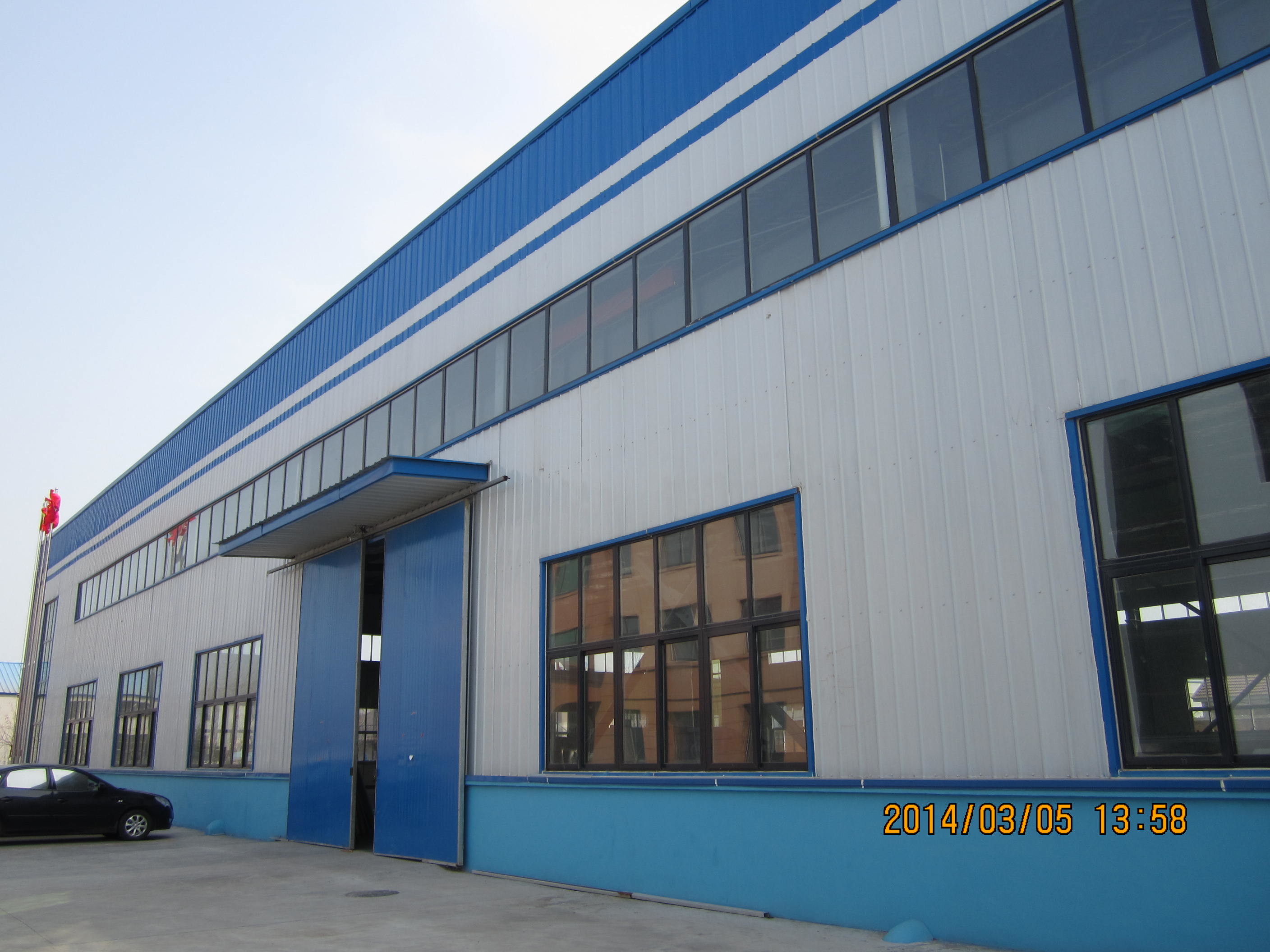 Prefabricated Environmentally Friendly Light Steel Structure Fabrication Frame Building Warehouse