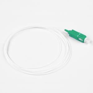 Quality SM 12 Cores 0.9MM 1M SC APC Fiber Optic Jumper Cable wholesale