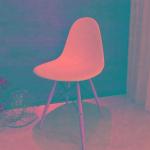 Multicolor fashion plastic garden chair