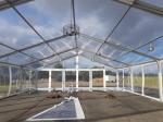 Clear Roof Cover Aluminum A Frame Marquee Wedding Marquee Tent 12m Width