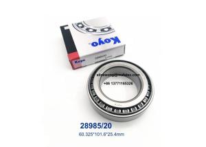 Quality 28985/20 28985/28920 auto bearings inch tapered roller bearings 60.325x101.6x25.4mm wholesale
