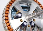 Brushless gearless motor for 48V 1500W bicycle motor kits