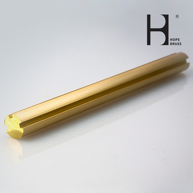 Anti Corrosion Brass Cylinder Lock , H62 Extruded Brass Profiles