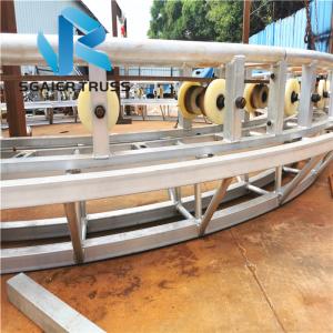 Quality 6082 T6 5m Diameter Revolving Truss For Led Screen wholesale