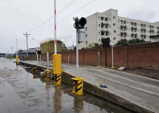 Truck Unmanned Weighing Systems , 100T Weigh In Motion Truck Scales