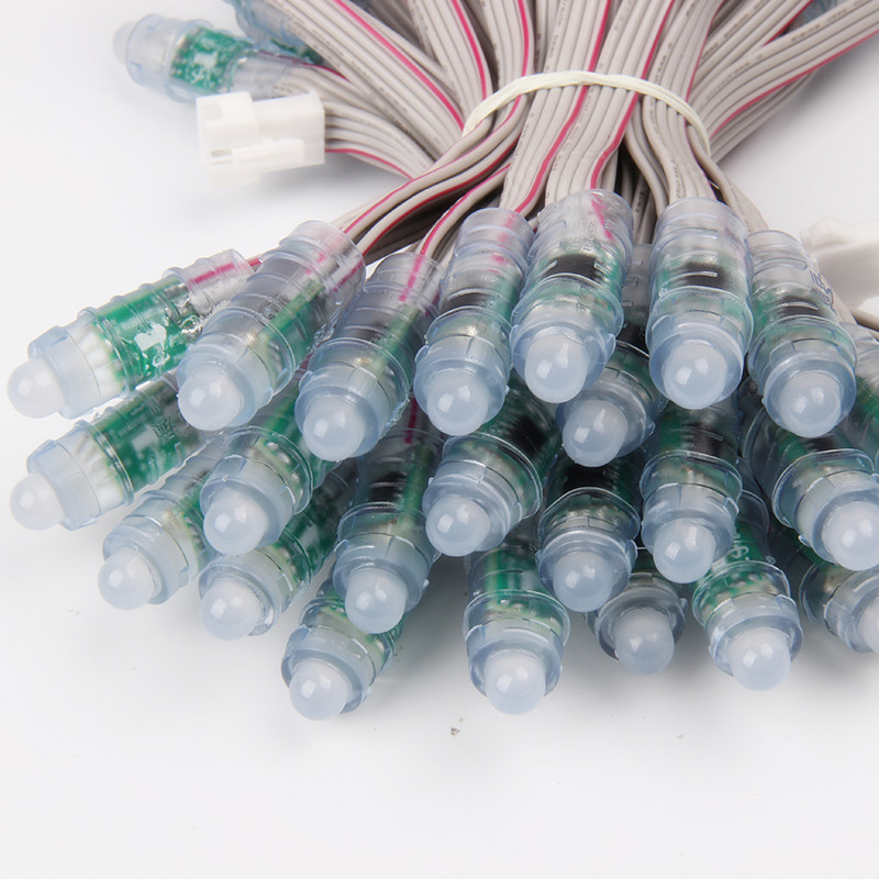 Cruises Decoration 0.1w 9mm Rgb Pixel Light Strings