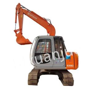 Quality 60 Used Hitachi Excavator Backhoe Construction Machinery 6Ton wholesale