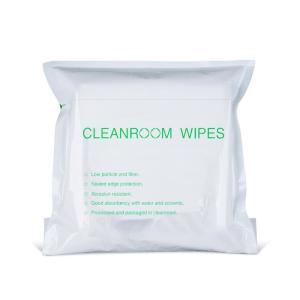 Quality All Purpose Cleanroom Polyester Wipes 4x4 Inch 120gsm Class 1009 Camera Lens Wipes wholesale