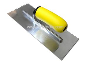 Quality Stainless steel Plastering trowel with TPR handle HW02234TA wholesale