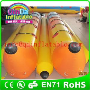 Quality New style inflatable banana boat inflatable fly banana boat for sale wholesale
