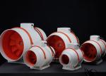Toilet Plastic Mixed Flow Inline Duct Fans Extractor Ventilation Exhaust Blower