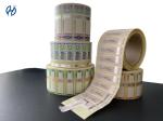 Double Layered Tax Stamp Sticker Labels Customized Logo Waterproof Vinyl