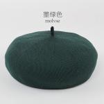 L18001 New design hot sale summer Knitted beret hats for ladies ,Fashion Summer