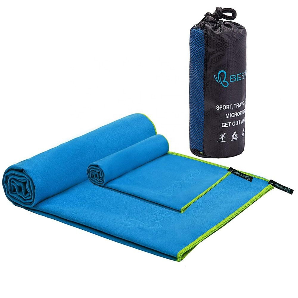 50x100 Suede Microfiber Gym Towel Cooling Rags For Sports
