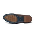 Fashionable durable anti skid Coffee Mens Leather Moccasins