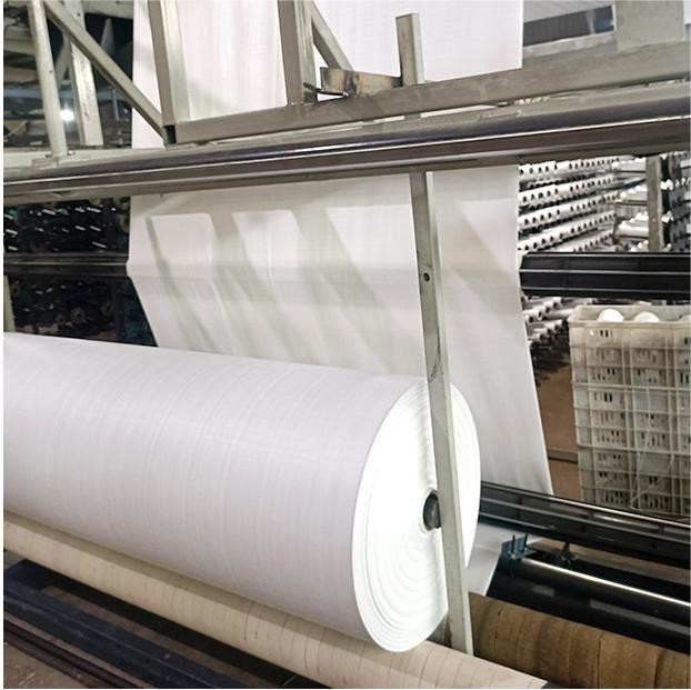 Customized PP Woven Fabric Roll For Print Tube Sand Woven Sack Bag Anti Slip