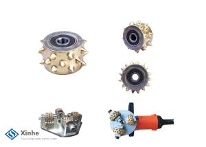 Quality Tungsten Carbide Concrete Milling Cutters Cement Scarifiers Consumables Parts wholesale