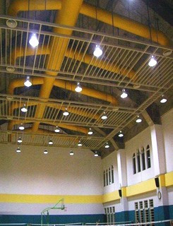 UFO shape Indoor factory warehouse use 100W 16000lm LED High Bay Light Fixtures For Warehouse
