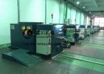 Sky Blue Copper Cable Twisting Machine , Double Twist Bunching Machinery