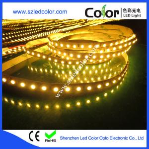 China golden yellow led strip 3528 dc12 24v on sale