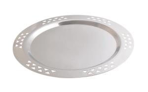 Quality Flat-sided Fruit Compote SHKT-2322,Stainless steel fruit compote,Fruit tray wholesale
