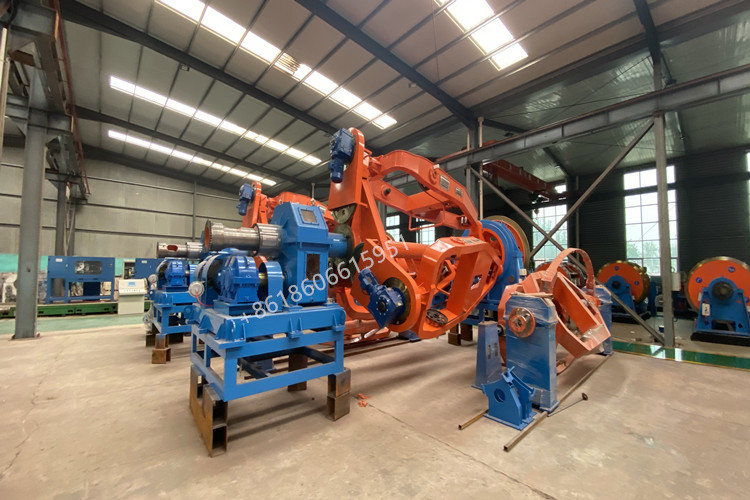 Siemens Motor Driving Laying Up Machine Automatic 1600/1+3 Core Of Ariel Bunched Cables
