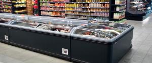 Quality Static Cooling Sliding Doors Commercial Freezer For Frozen Food wholesale