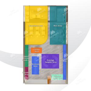 Quality 24-ZhYS Beauty Store Zoning With Zhuoyan Series wholesale