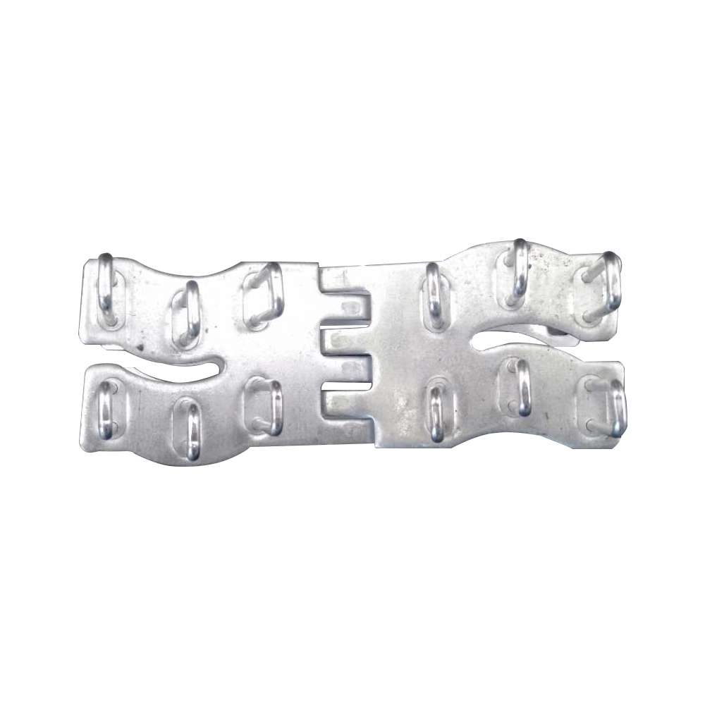 ALLOY Silver Color Conveyor Belt Fastener for Customized Conveying Solutions
