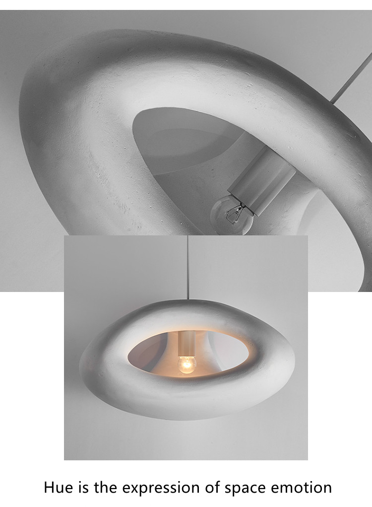 Nordic Minimalist Restaurant Pendant Light Creative Wabi-Sabi Bedroom Loft Lamp(WH-VP-179)