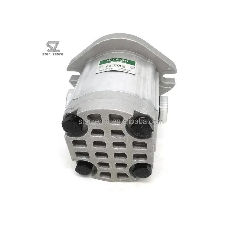 Gear Charge Pump Pilot Pump for HITACHI ZX200 ZX230 Excavator Pump Number 9218005 within Construction Works