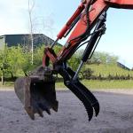 Q355B Mini Hydraulic Thumb For 4-25 Ton Excavator