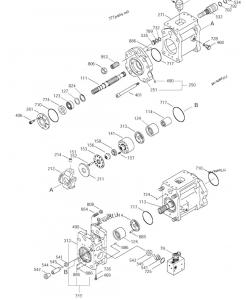 Quality Doosan SOLAR 225LC-V 401-00356A Excavator Main Pump Buy Excavator Hydraulic Pump Online wholesale