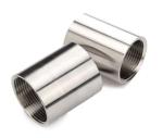 1/2 Inch NPT Female Threaded Coupling , SS304 Pipe Fitting Coupling