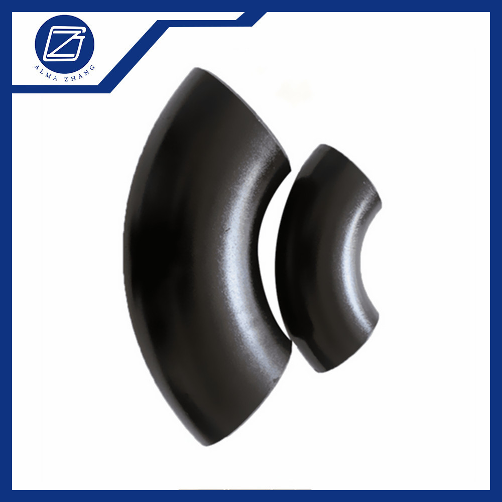 Seamless Pipe Fittings A234 Wpb Black Painting Carbon Steel Buttweld