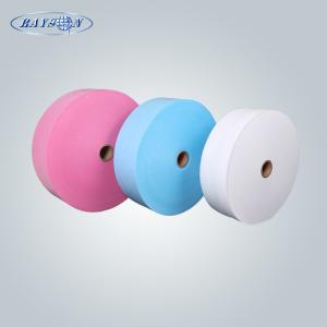 Quality 3Ply Mask Material Soft PP Spunbond Non Woven Fabric 25gr 175mm 195mm wholesale