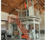 Plastic Extrusion Process Plastic Film Manufacturing Machines 600-1000mm Width