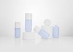 30ml 50ml mono plastic airless cosmetic bottle with dispensing pump as