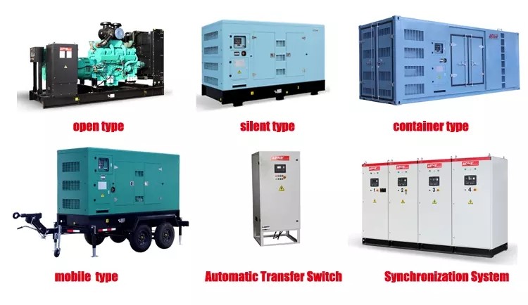 Heavy Duty 200KW TAD734GE Volvo Diesel Generator Set
