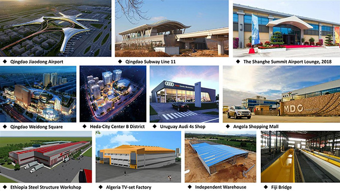 Prefabricated Cheap Prefab Steel House Light Steel Structure Workshop Aircraft Hangar Warehouse Peb Building Material
