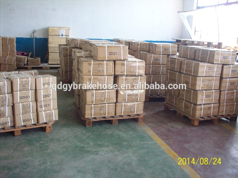 DOT SAE J1401 steel crimped Eye fitting for brake hose