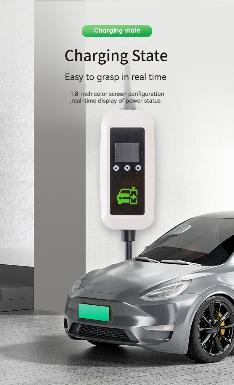 GBT for e-mingze 3.5KW/7KW/11KW 1phase EV charging car fast charging station ac ev charger Interface Standard GB/T20234