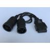 Buy cheap OBD2 OBDII Female to Deutsch 9-Pin J1939 Female and 6-Pin J1708 Female CAN Bus from wholesalers
