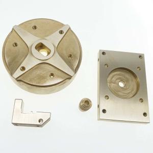 Quality HPB61 Brass Machined Parts HPB59 , H68 Brass CNC Turned Components wholesale