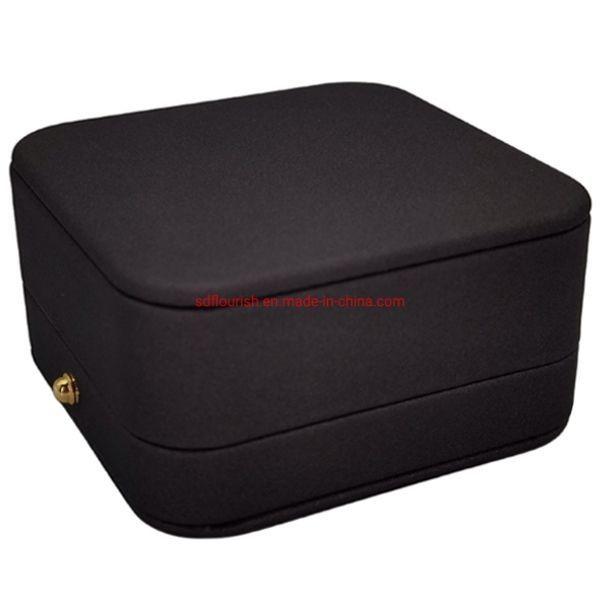 Custom Logo Printing Black Texture Paper Watch Packaging Gift Box According to